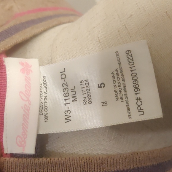 VICTORIA COLOR BLOCK SWEATER DRESS sz 5 - Picture 9 of 11